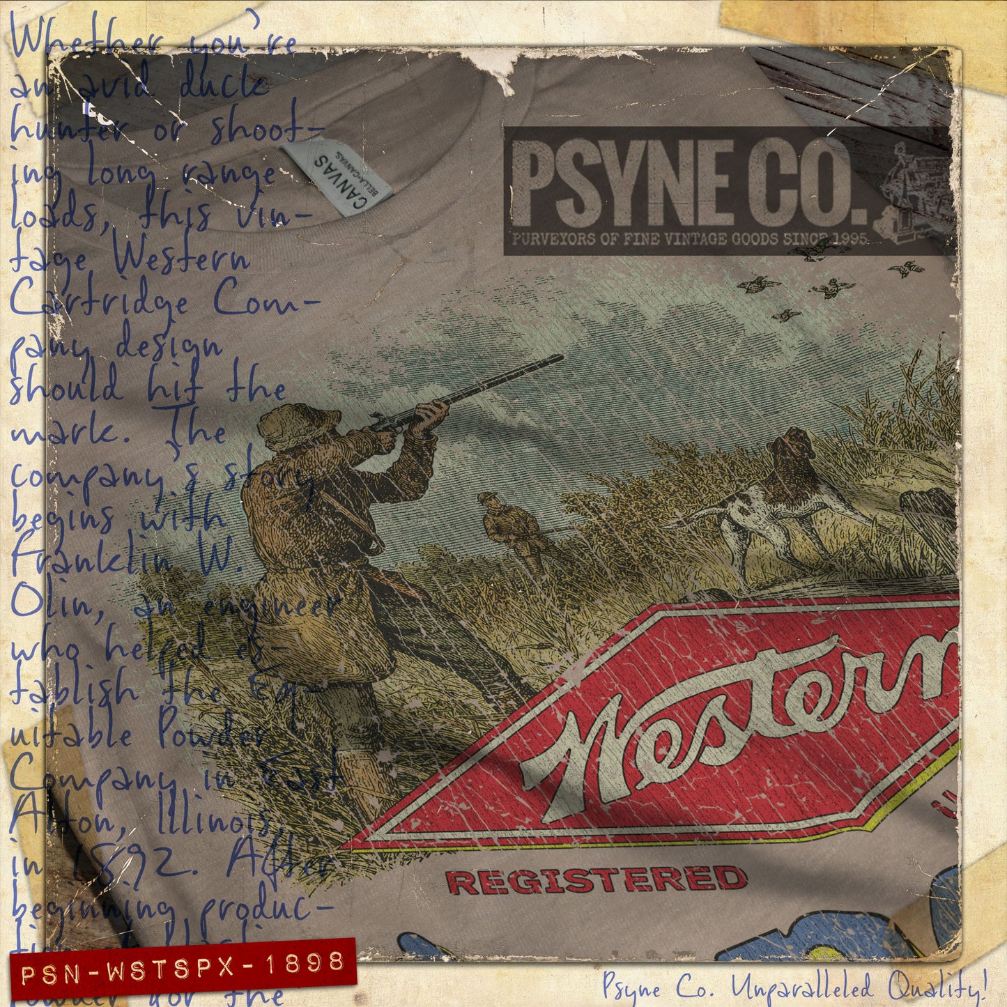 Western Super-X 1898 Vintage Men's T-Shirt