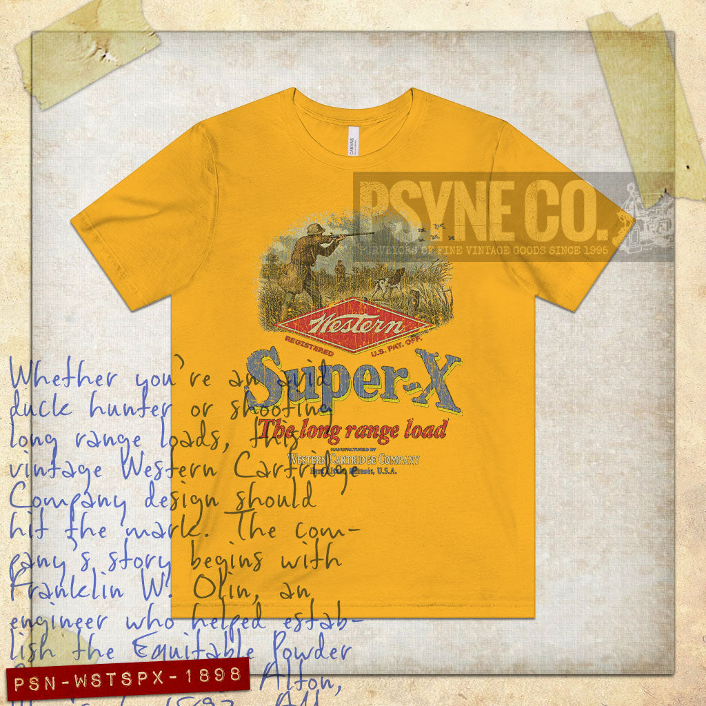 Western Super-X 1898 Vintage Men's T-Shirt