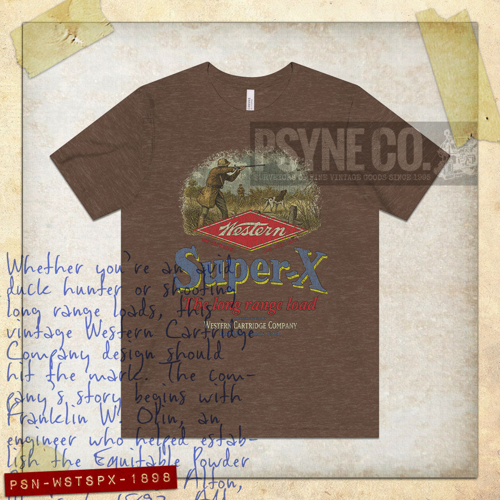 Western Super-X 1898 Vintage Men's T-Shirt