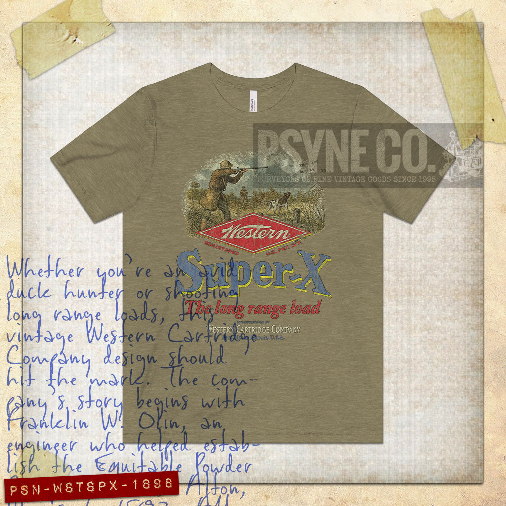 Western Super-X 1898 Vintage Men's T-Shirt