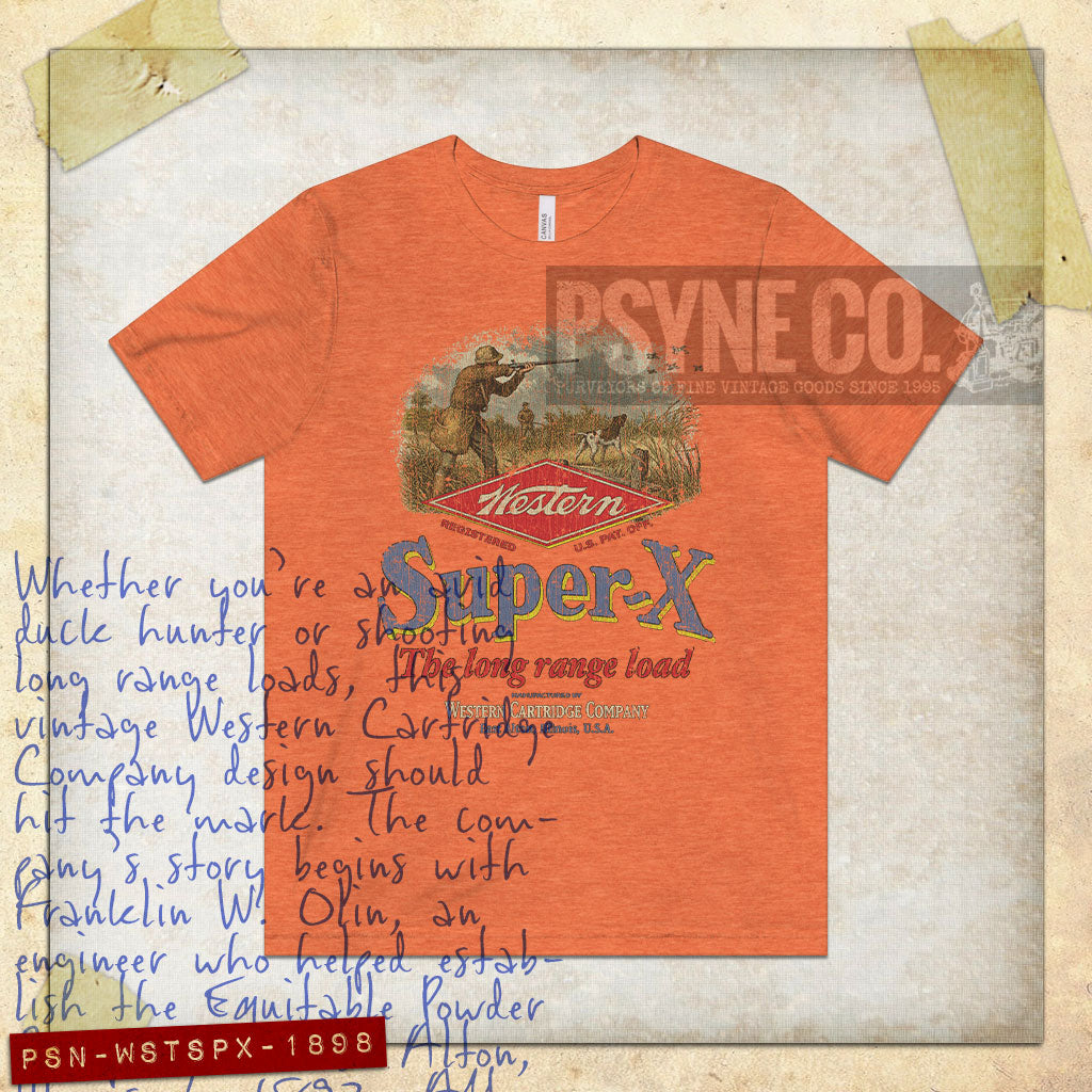 Western Super-X 1898 Vintage Men's T-Shirt