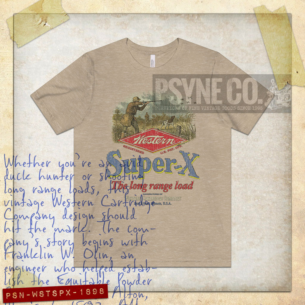 Western Super-X 1898 Vintage Men's T-Shirt