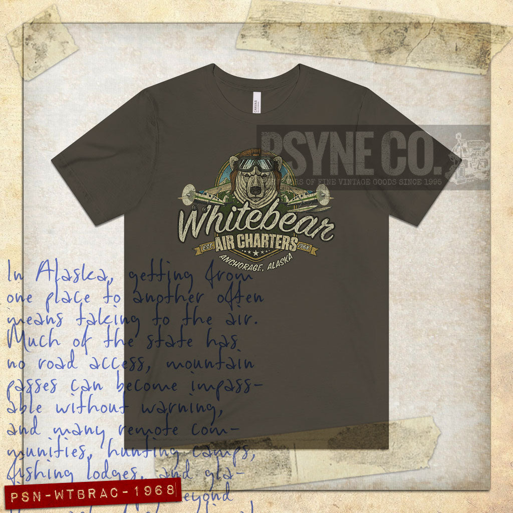 Whitebear Air Charters 1968 Vintage Men's T-Shirt