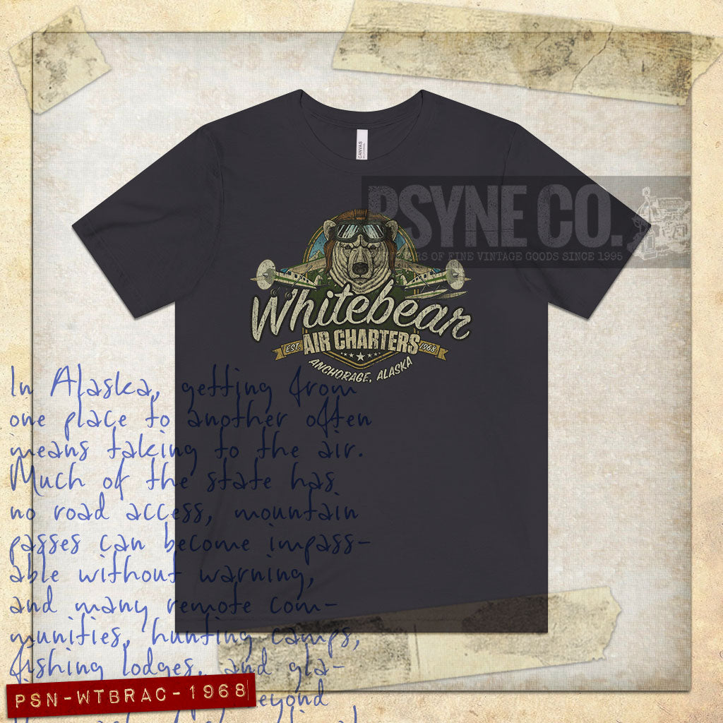 Whitebear Air Charters 1968 Vintage Men's T-Shirt