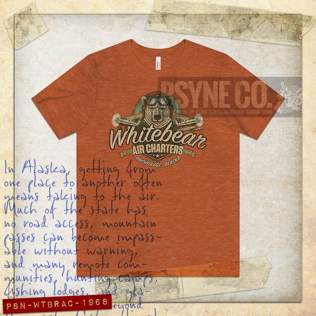 Whitebear Air Charters 1968 Vintage Men's T-Shirt