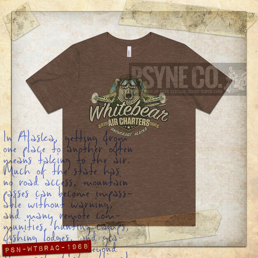 Whitebear Air Charters 1968 Vintage Men's T-Shirt
