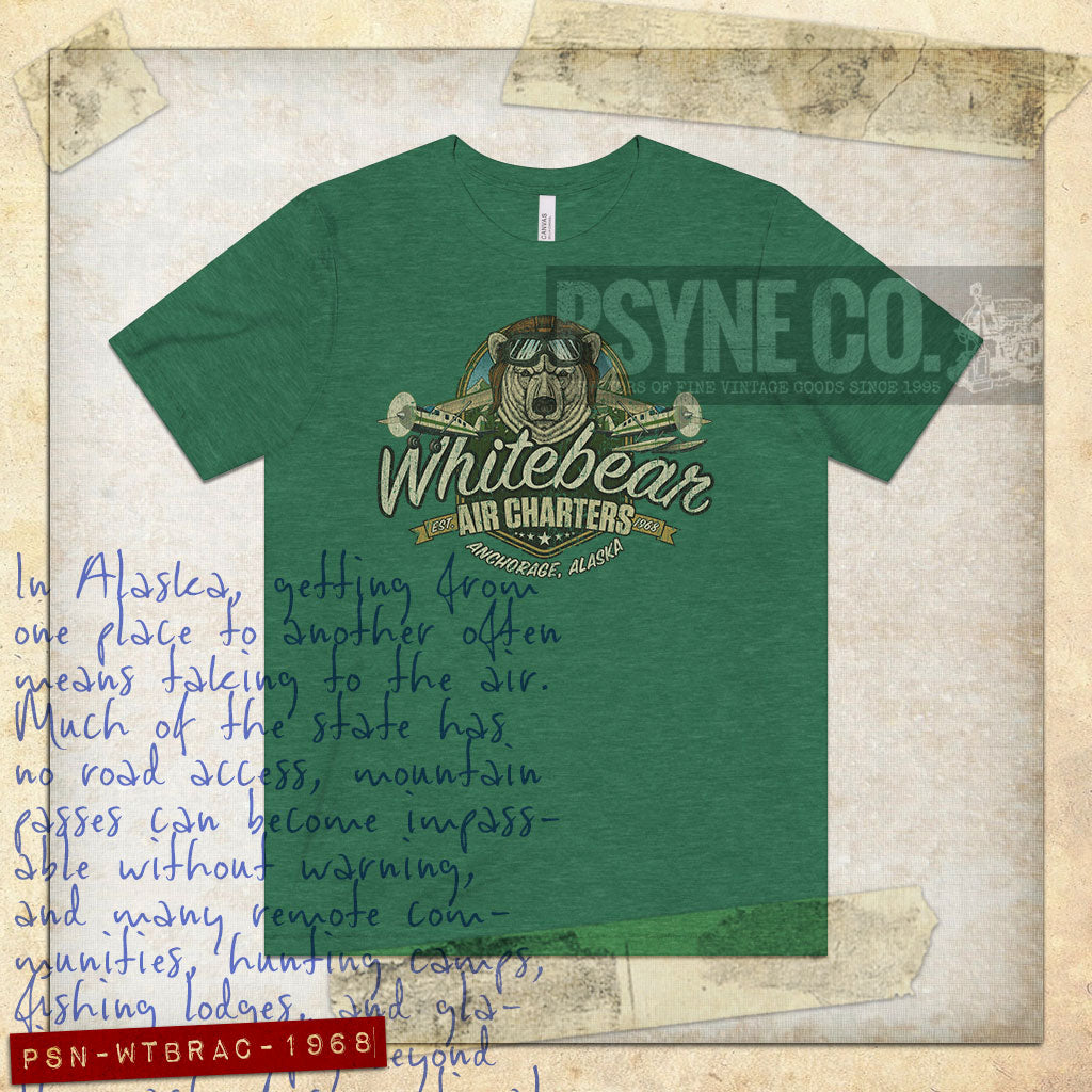Whitebear Air Charters 1968 Vintage Men's T-Shirt