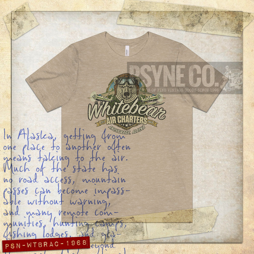 Whitebear Air Charters 1968 Vintage Men's T-Shirt