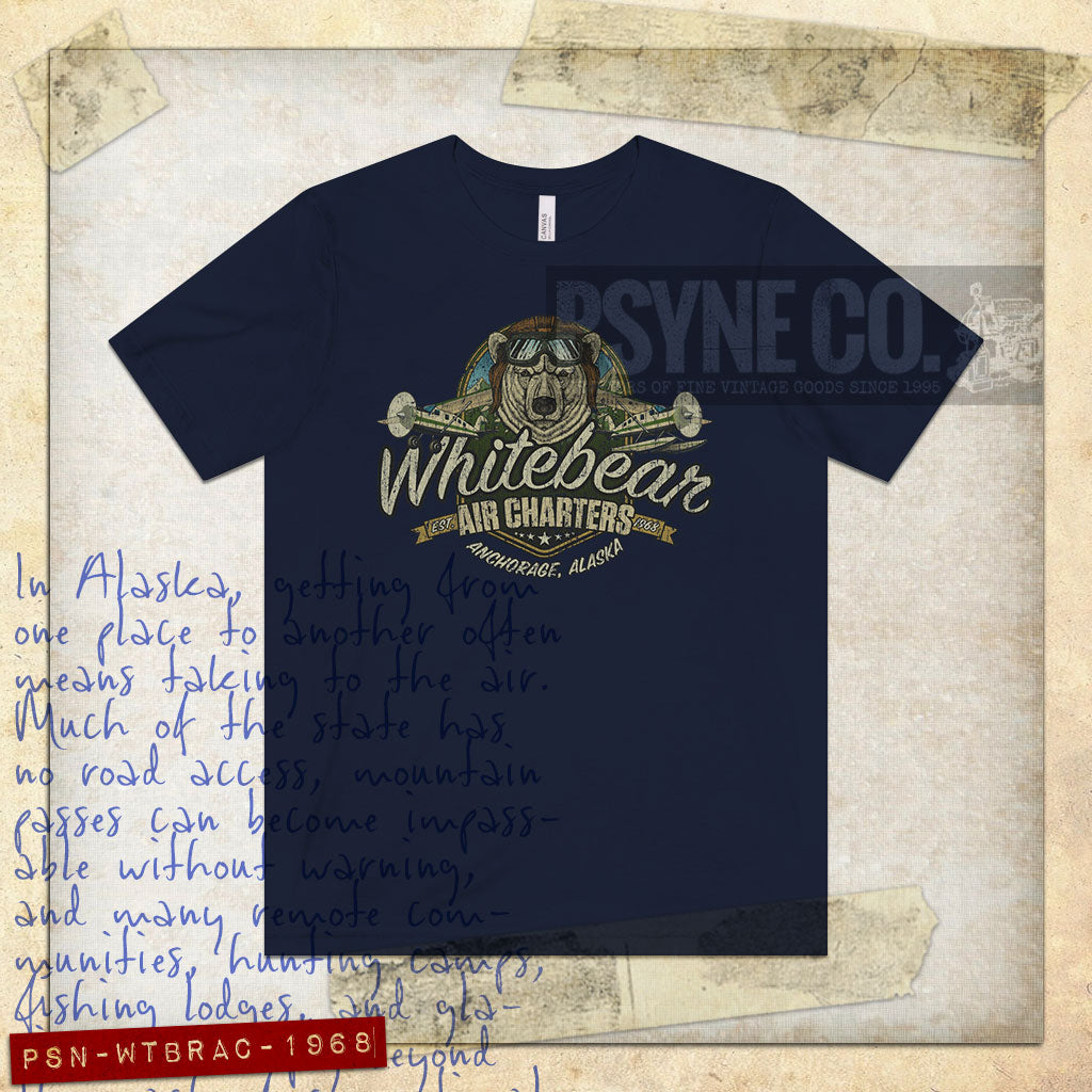 Whitebear Air Charters 1968 Vintage Men's T-Shirt