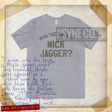 Who The Fuck Is Mick Jagger 1975 Vintage Men's T-Shirt