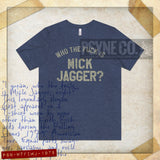 Who The Fuck Is Mick Jagger 1975 Vintage Men's T-Shirt