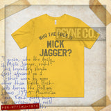 Who The Fuck Is Mick Jagger 1975 Vintage Men's T-Shirt