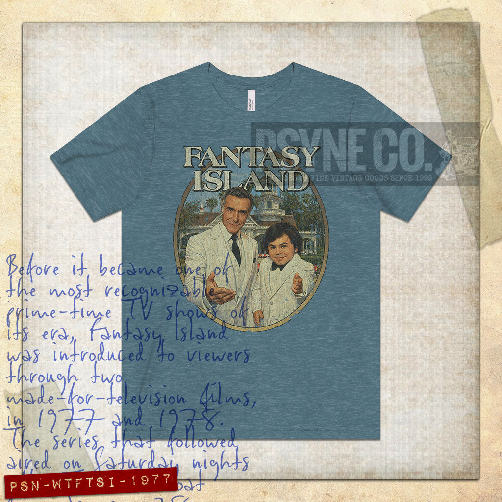 Welcome to Fantasy Island 1977 Vintage Men's T-Shirt
