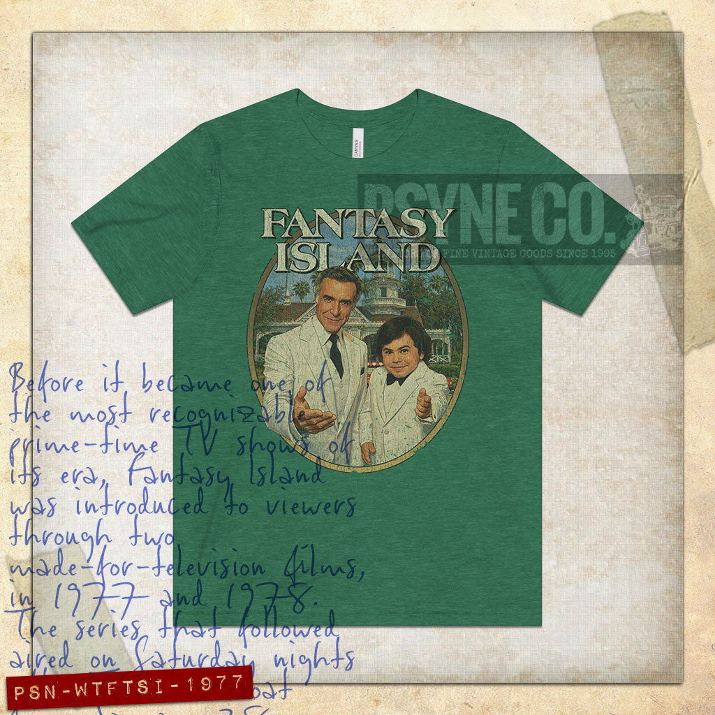 Welcome to Fantasy Island 1977 Vintage Men's T-Shirt