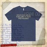 Where The Hell is Cal-Nev-Ari, Nevada? 1965 Vintage Men’s T-Shirt