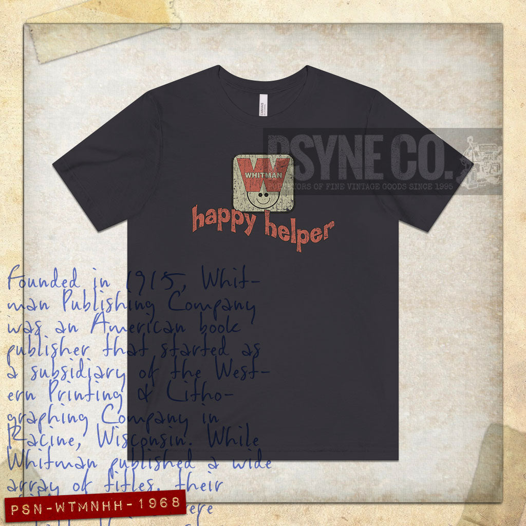 Whitman Happy Helper 1968 Vintage Men's T-Shirt