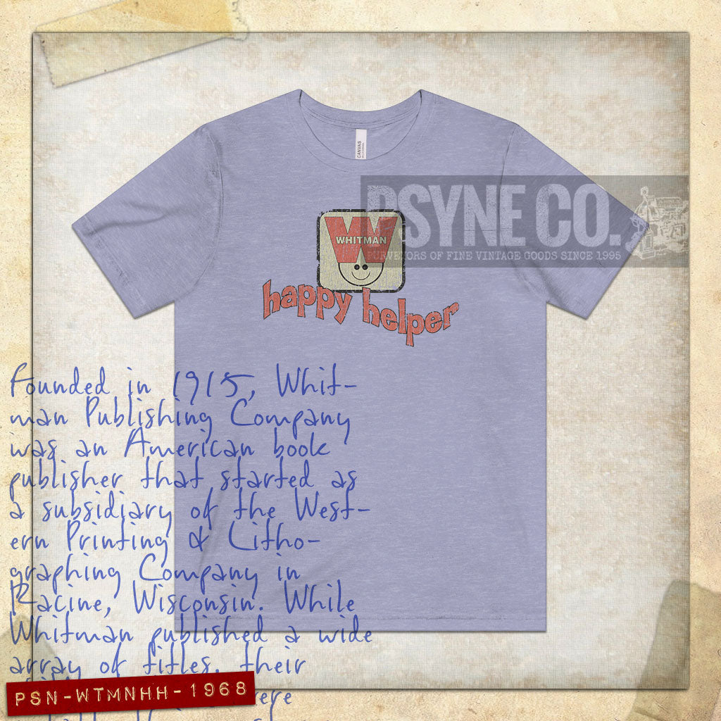 Whitman Happy Helper 1968 Vintage Men's T-Shirt