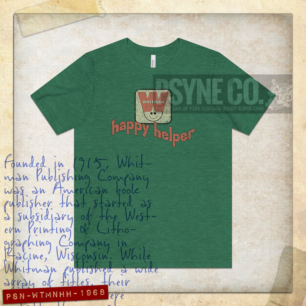 Whitman Happy Helper 1968 Vintage Men's T-Shirt