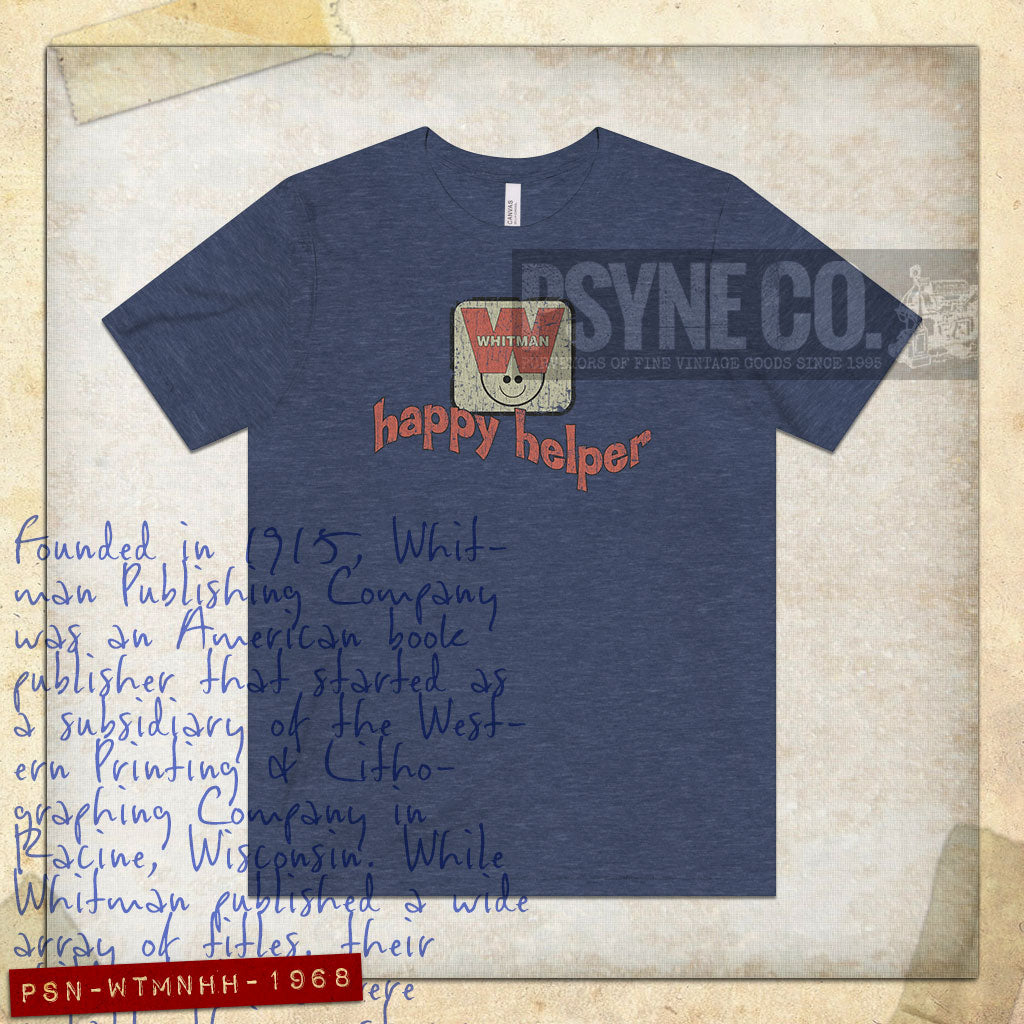 Whitman Happy Helper 1968 Vintage Men's T-Shirt