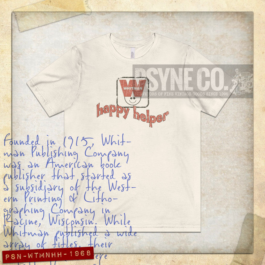 Whitman Happy Helper 1968 Vintage Men's T-Shirt