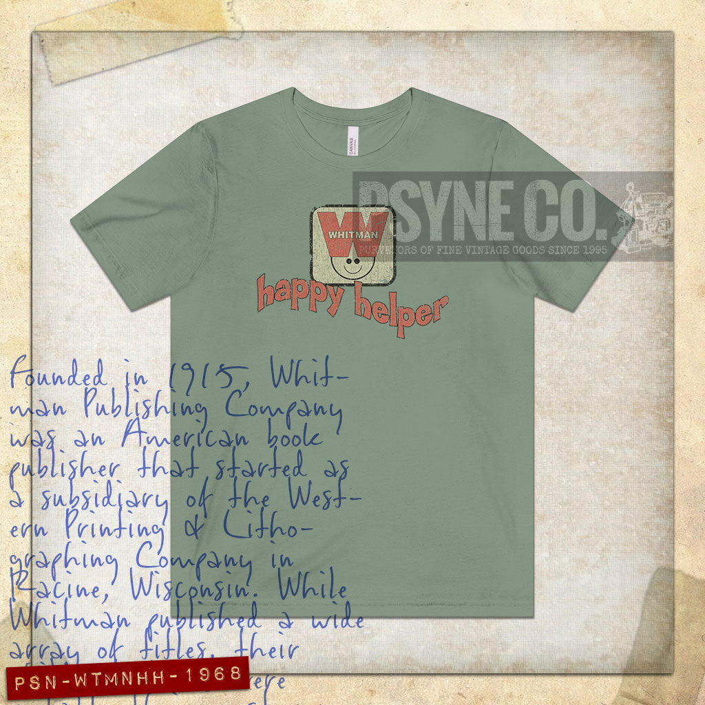 Whitman Happy Helper 1968 Vintage Men's T-Shirt