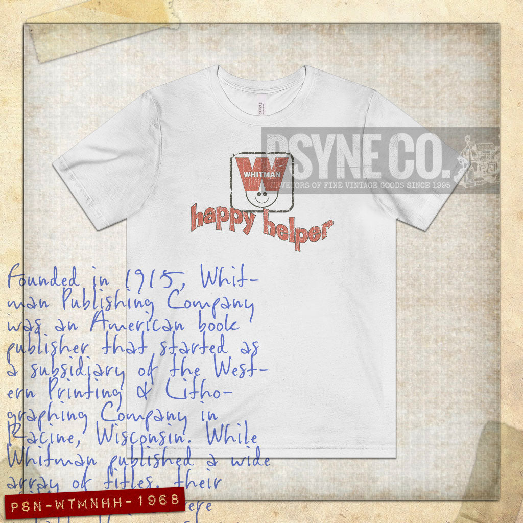 Whitman Happy Helper 1968 Vintage Men's T-Shirt