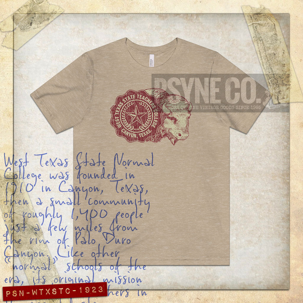 West Texas State Teachers College 1923 Vintage Men's T-Shirt