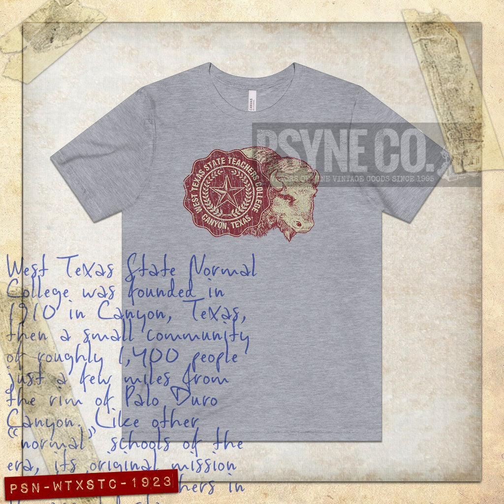 West Texas State Teachers College 1923 Vintage Men's T-Shirt