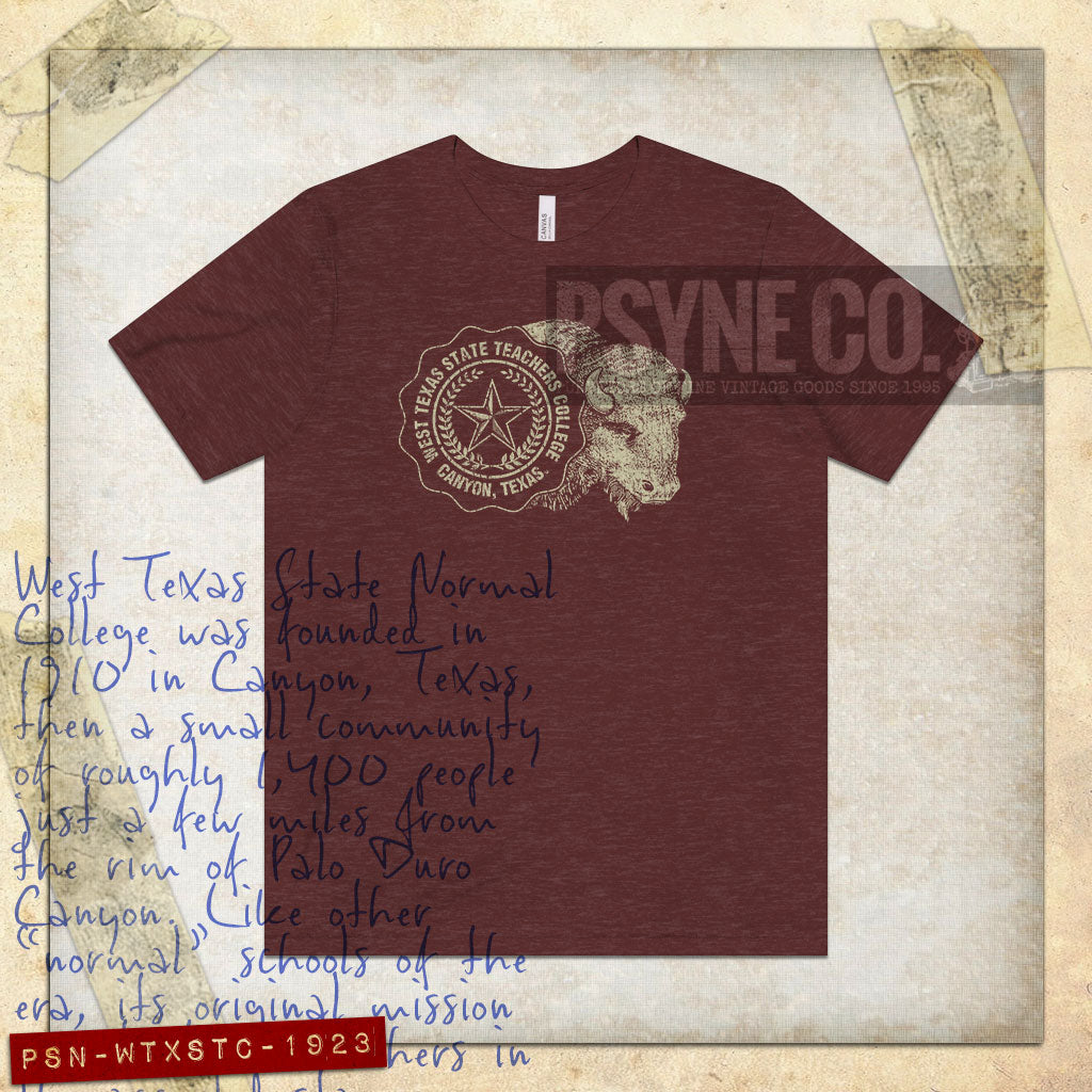 West Texas State Teachers College 1923 Vintage Men's T-Shirt