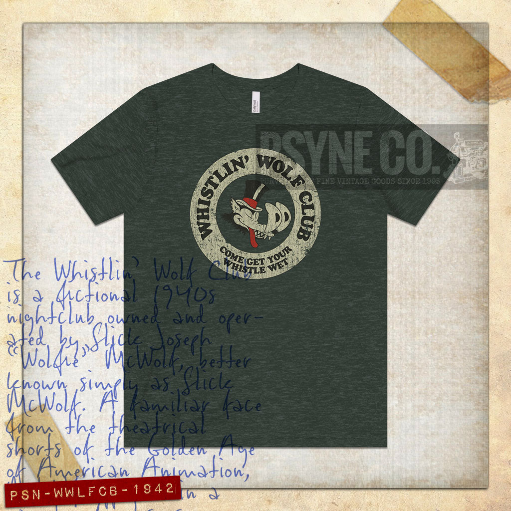 Whistlin’ Wolf Club 1942 Vintage Men's T-Shirt