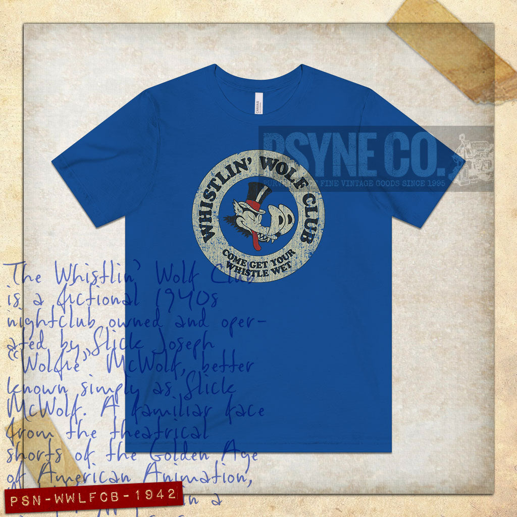 Whistlin’ Wolf Club 1942 Vintage Men's T-Shirt