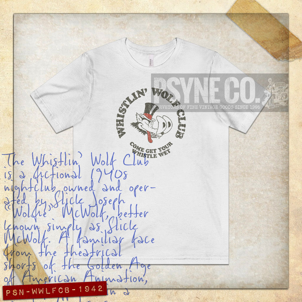 Whistlin’ Wolf Club 1942 Vintage Men's T-Shirt