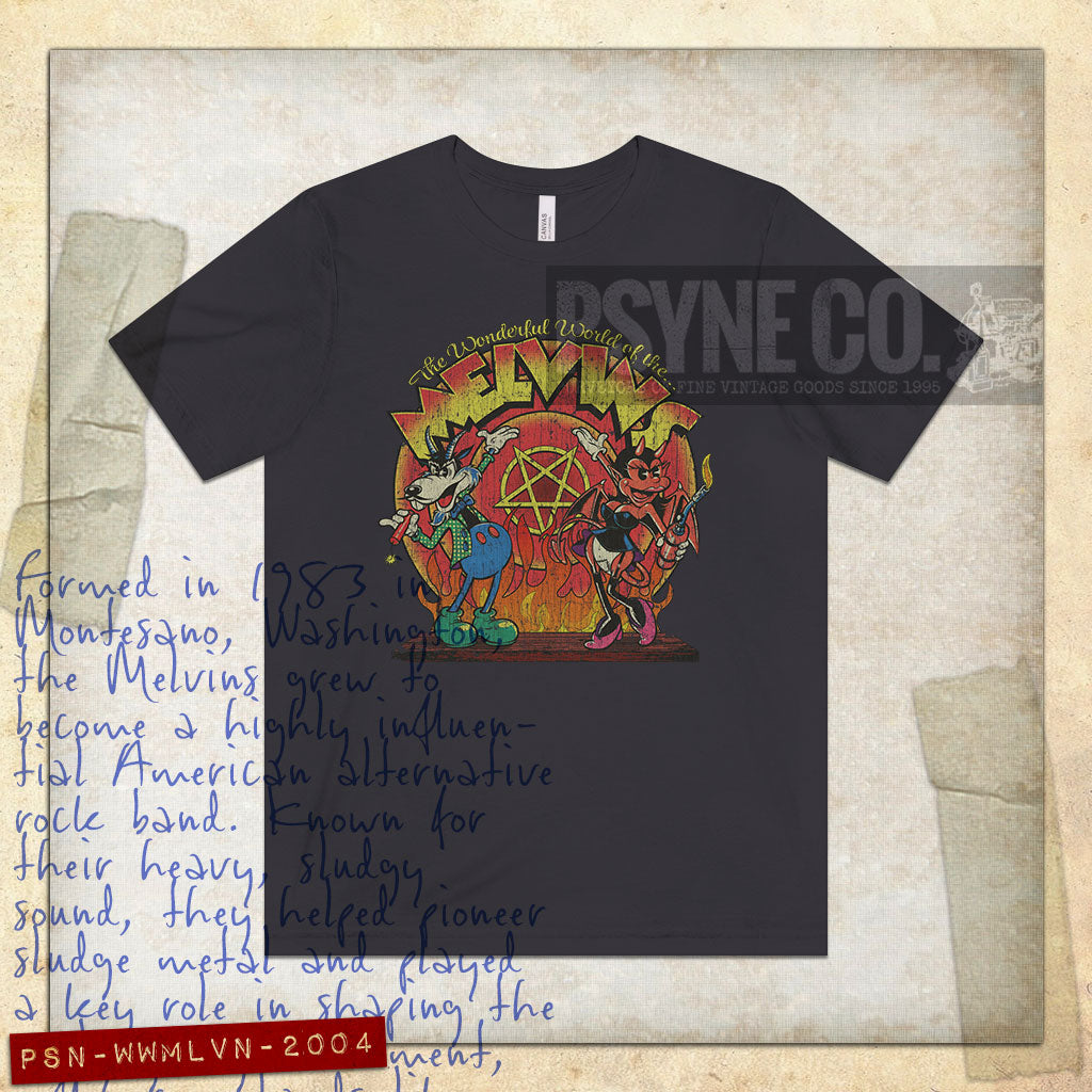 The Wonderful World of The Melvins 2004 Vintage Men's T-Shirt