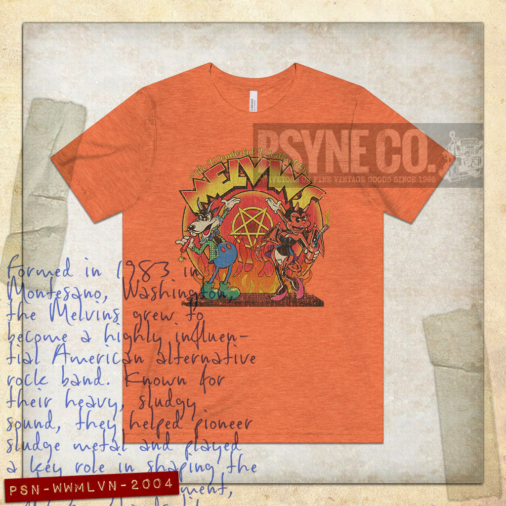 The Wonderful World of The Melvins 2004 Vintage Men's T-Shirt