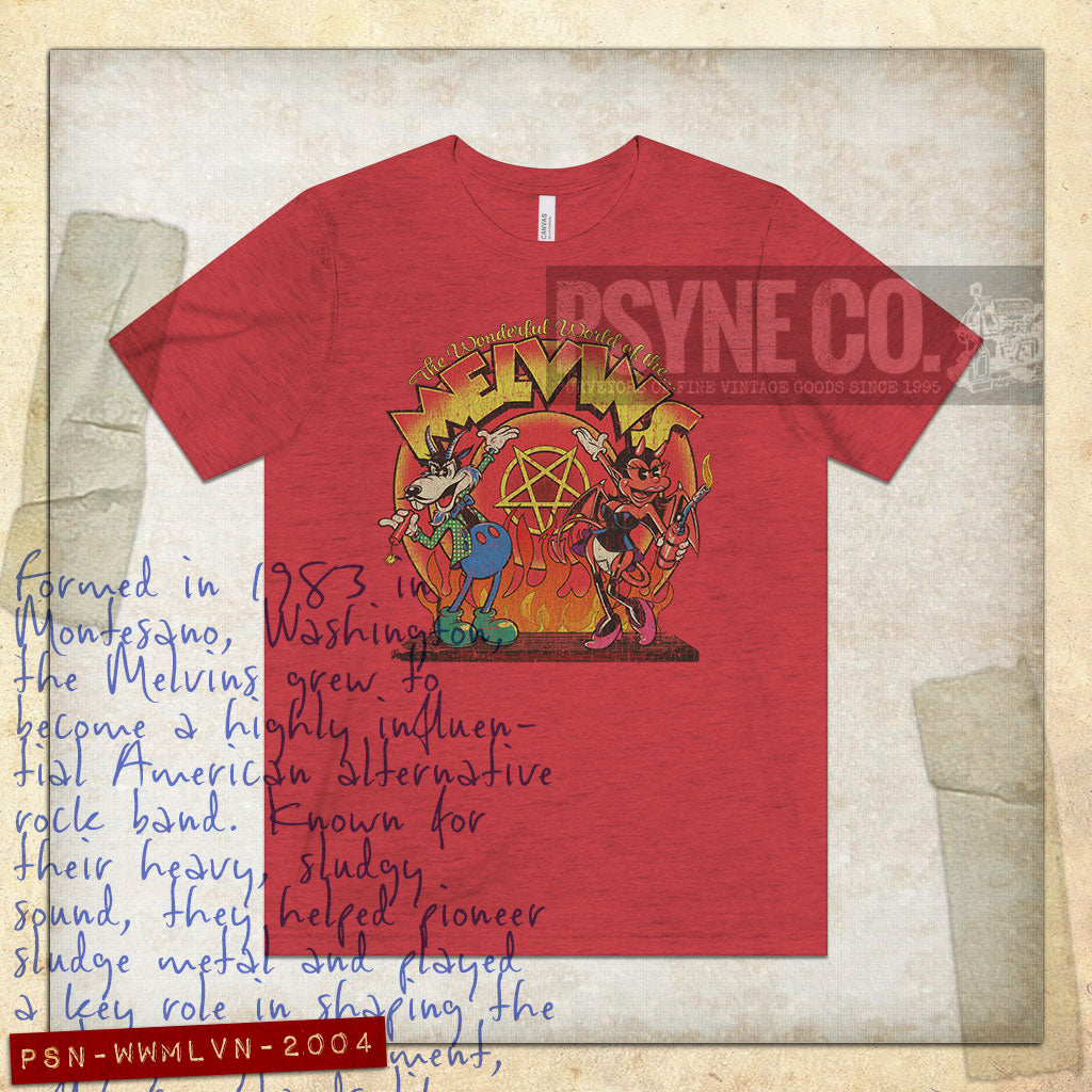 The Wonderful World of The Melvins 2004 Vintage Men's T-Shirt