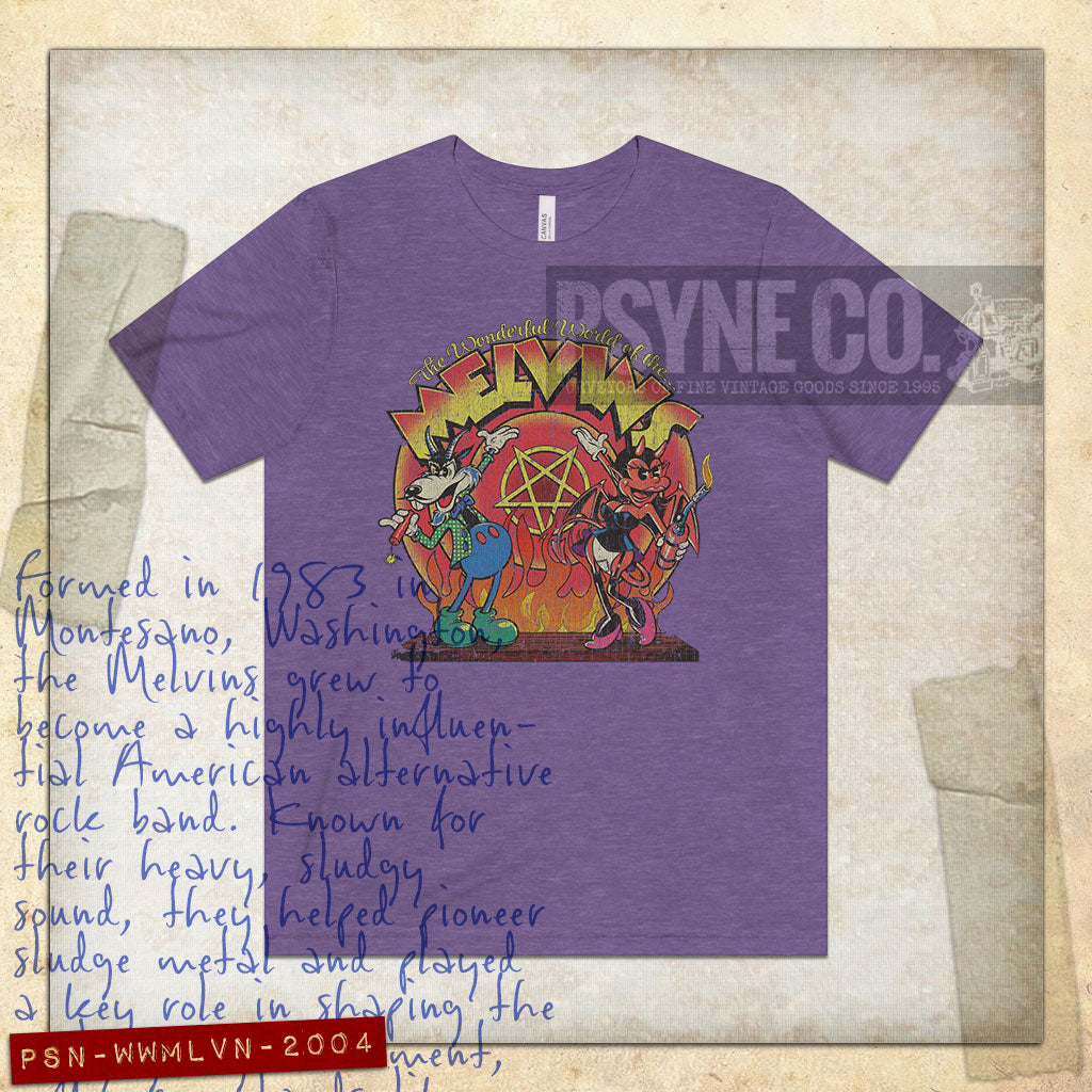 The Wonderful World of The Melvins 2004 Vintage Men's T-Shirt