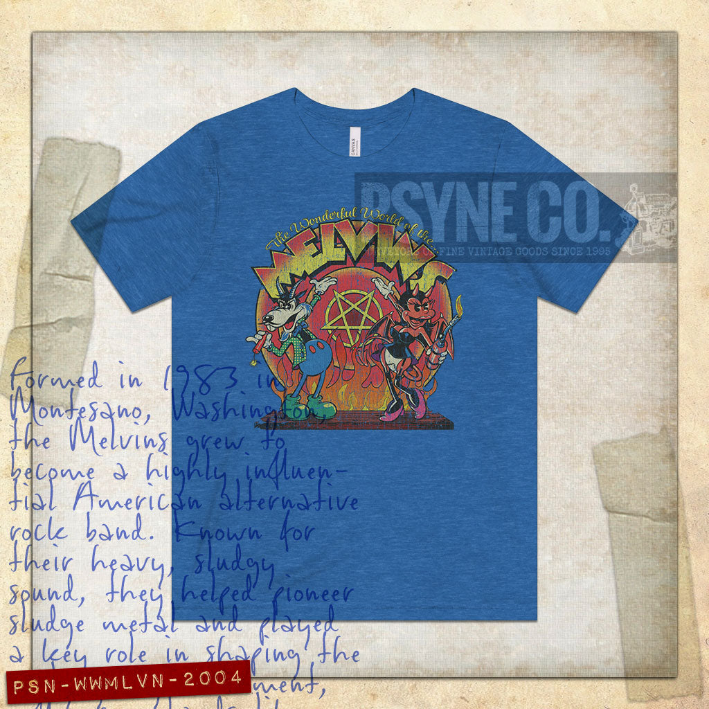 The Wonderful World of The Melvins 2004 Vintage Men's T-Shirt