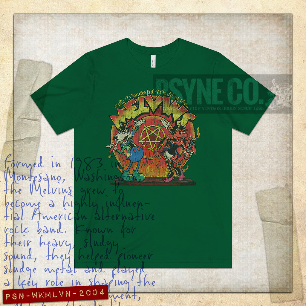 The Wonderful World of The Melvins 2004 Vintage Men's T-Shirt