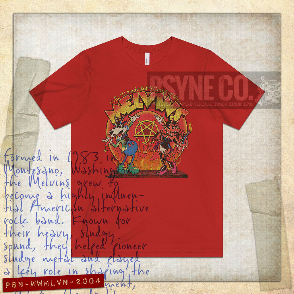 The Wonderful World of The Melvins 2004 Vintage Men's T-Shirt