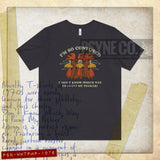 I Don't Know Which Way To Point My Pecker 1976 Vintage Men's T-Shirt