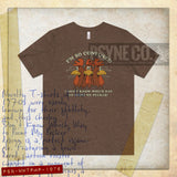 I Don't Know Which Way To Point My Pecker 1976 Vintage Men's T-Shirt