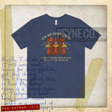 I Don't Know Which Way To Point My Pecker 1976 Vintage Men's T-Shirt