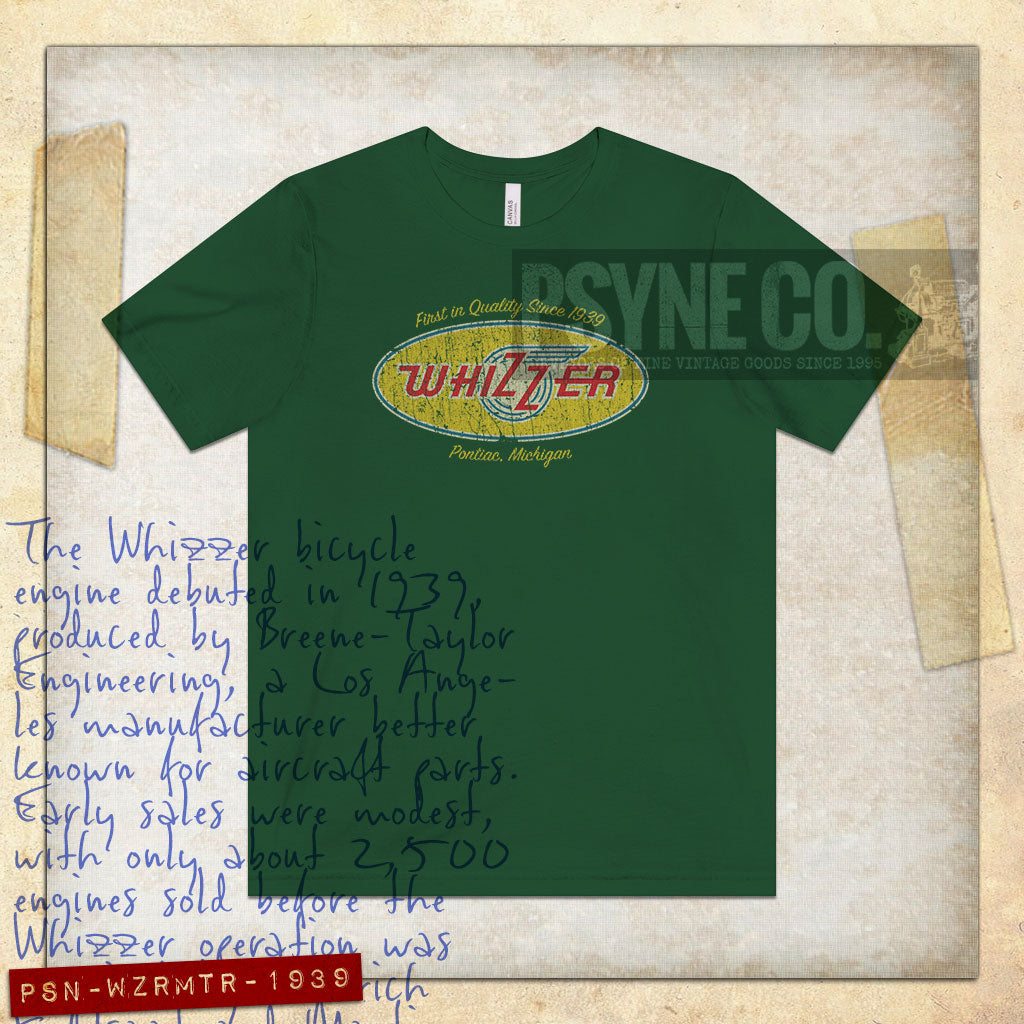 Whizzer Motorcycles 1939 Vintage Men’s T-Shirt