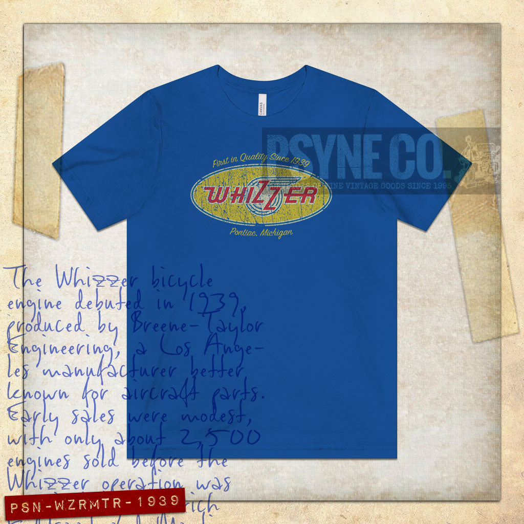 Whizzer Motorcycles 1939 Vintage Men’s T-Shirt