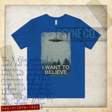 I Want to Believe 1993 Vintage Men's T-Shirt