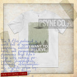 I Want to Believe 1993 Vintage Men's T-Shirt