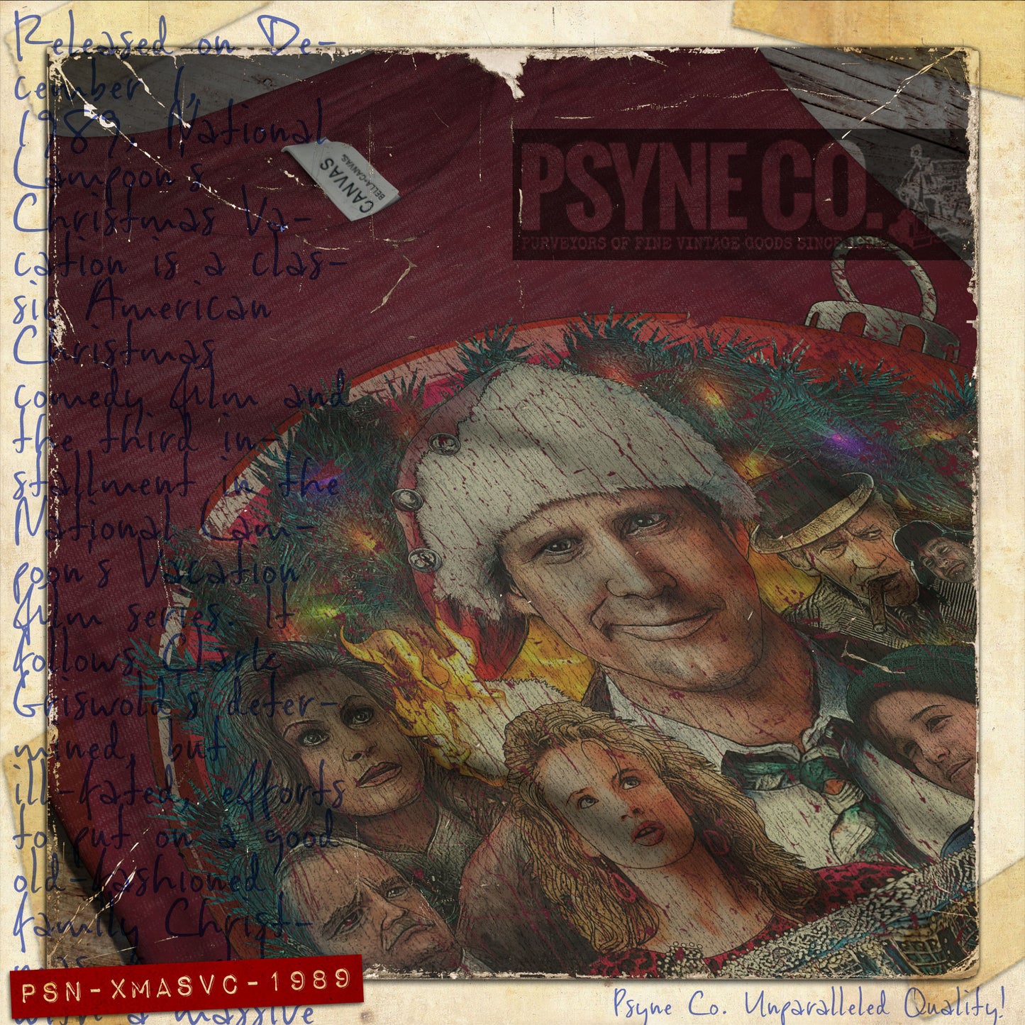 Christmas Vacation 1989 Vintage Men's T-Shirt