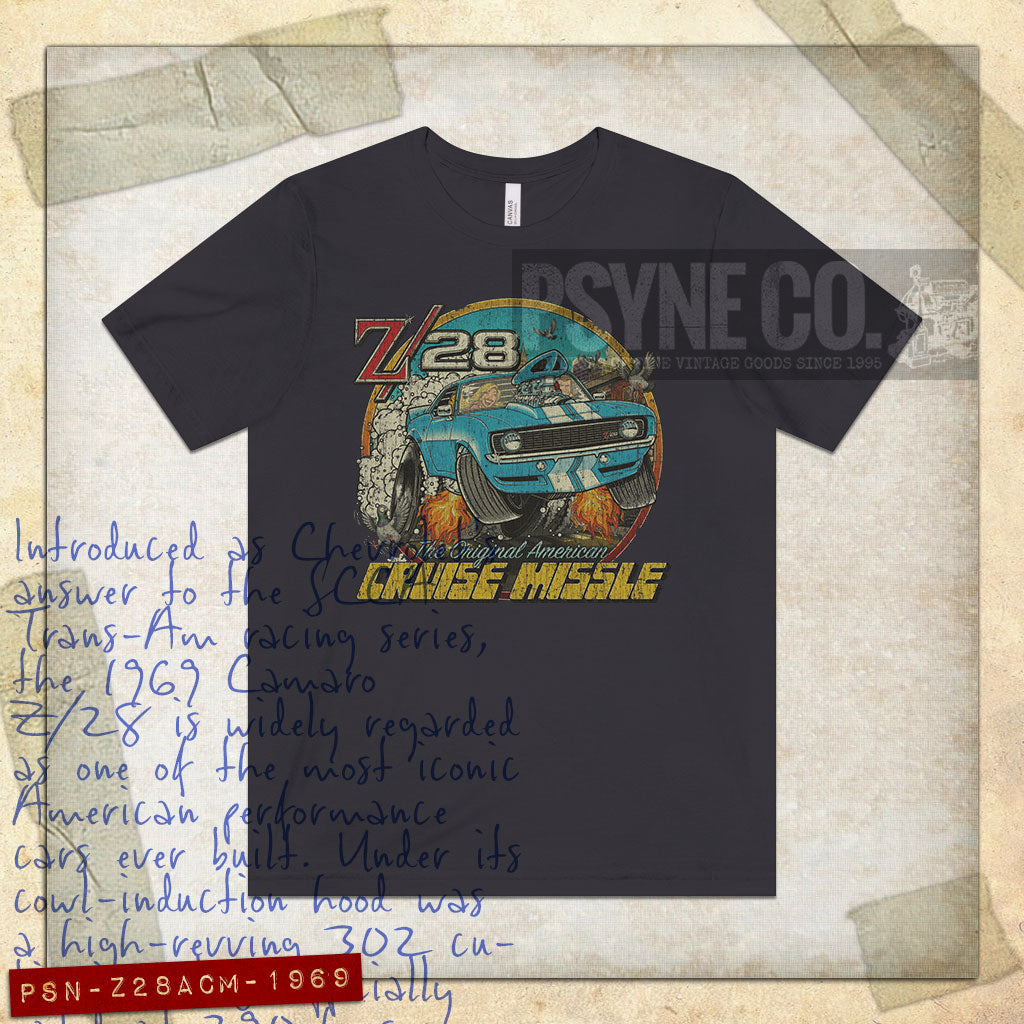 Z28 American Cruise Missile 1969 Vintage Men’s T-Shirt