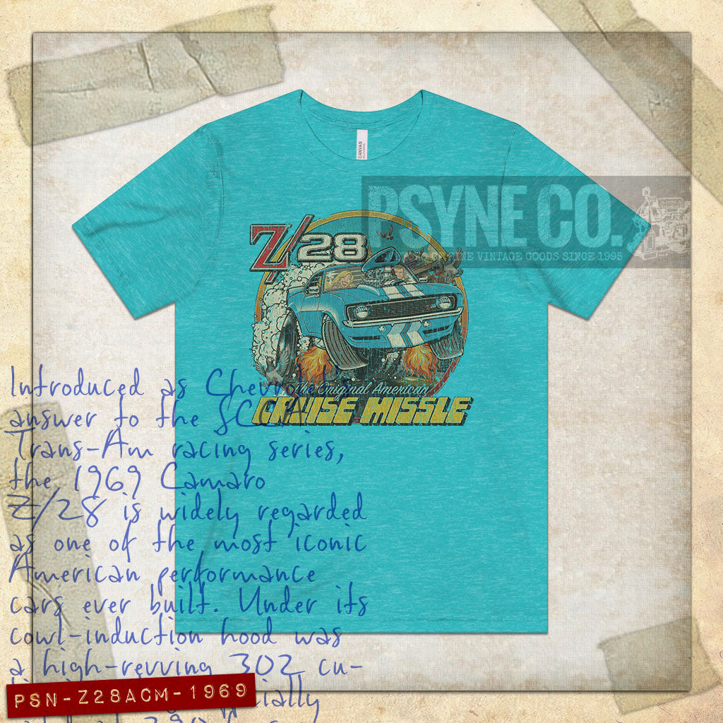 Z28 American Cruise Missile 1969 Vintage Men’s T-Shirt