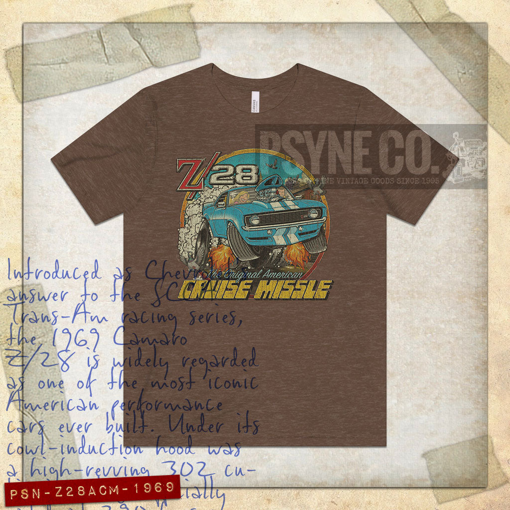 Z28 American Cruise Missile 1969 Vintage Men’s T-Shirt